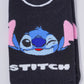 Stitch-Themed Black Socks