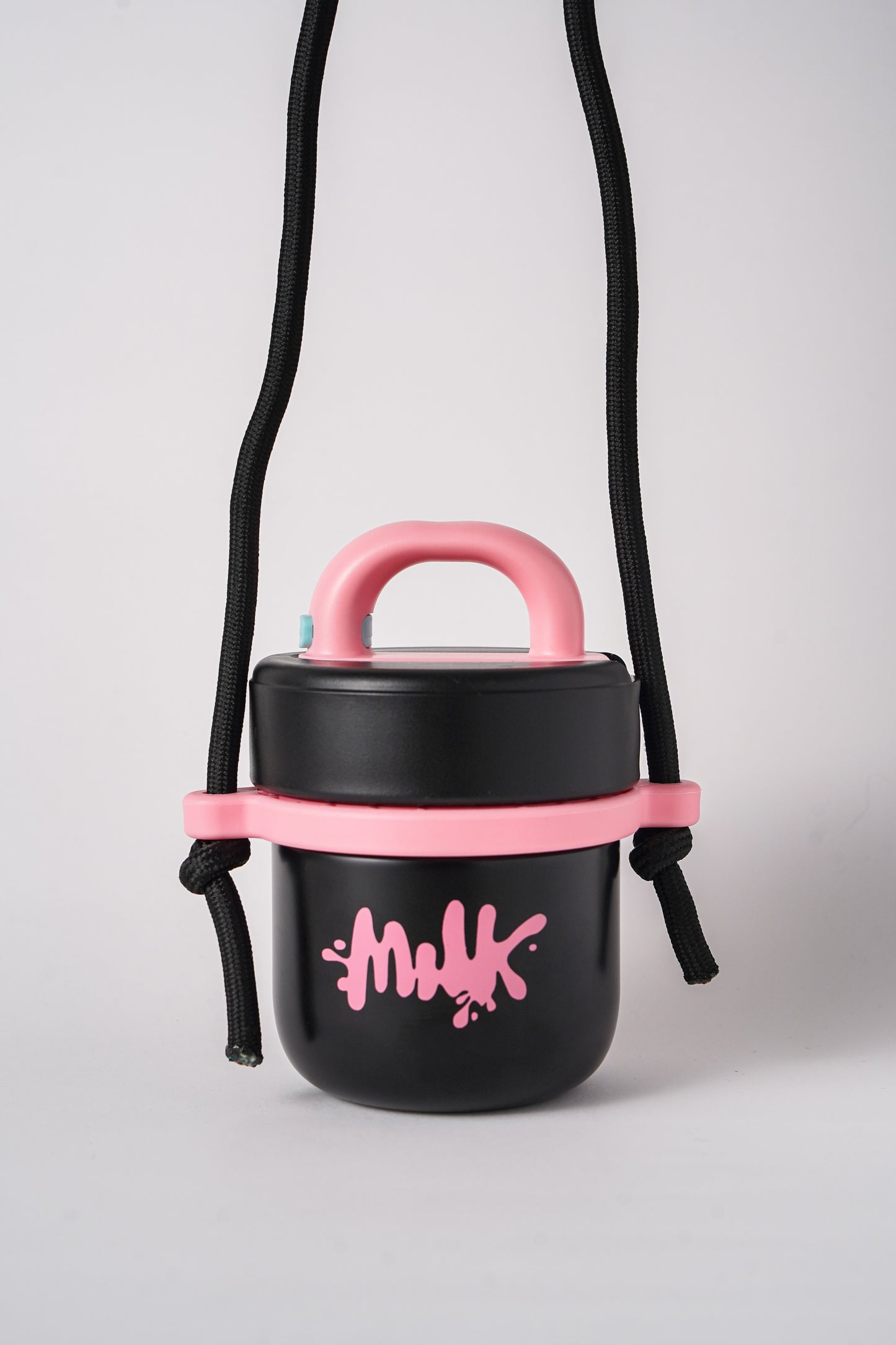 Straw Sippy Cup Water Bottle with Strap