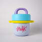 Straw Sippy Cup Water Bottle with Strap