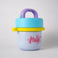 Straw Sippy Cup Water Bottle with Strap