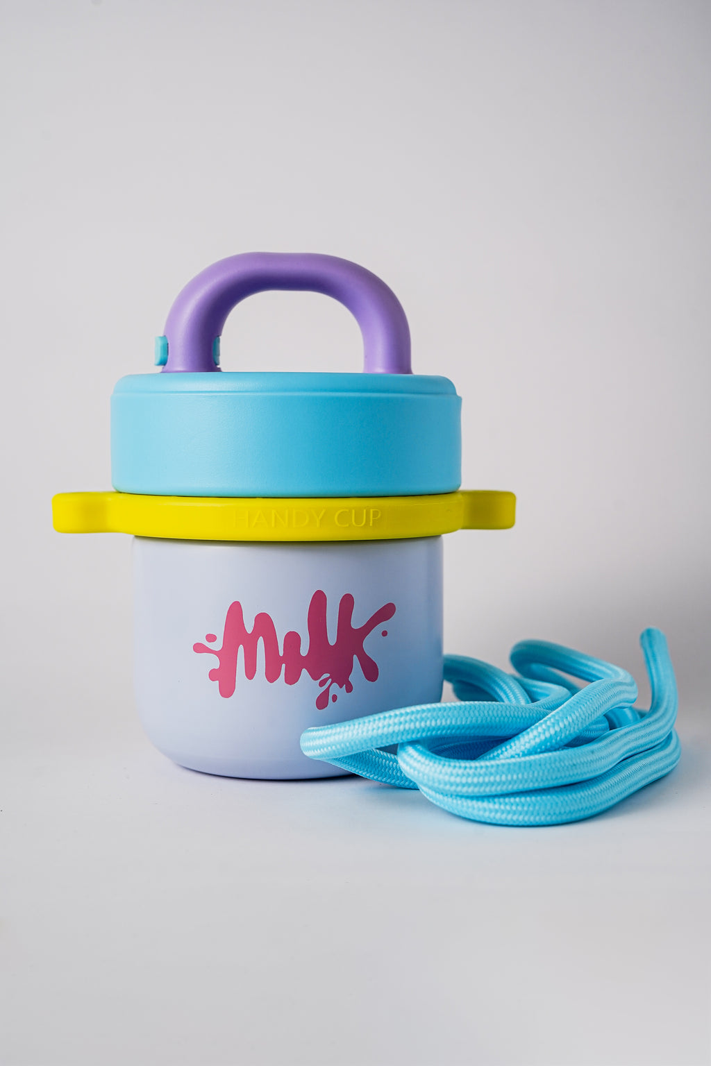Straw Sippy Cup Water Bottle with Strap