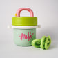 Straw Sippy Cup Water Bottle with Strap
