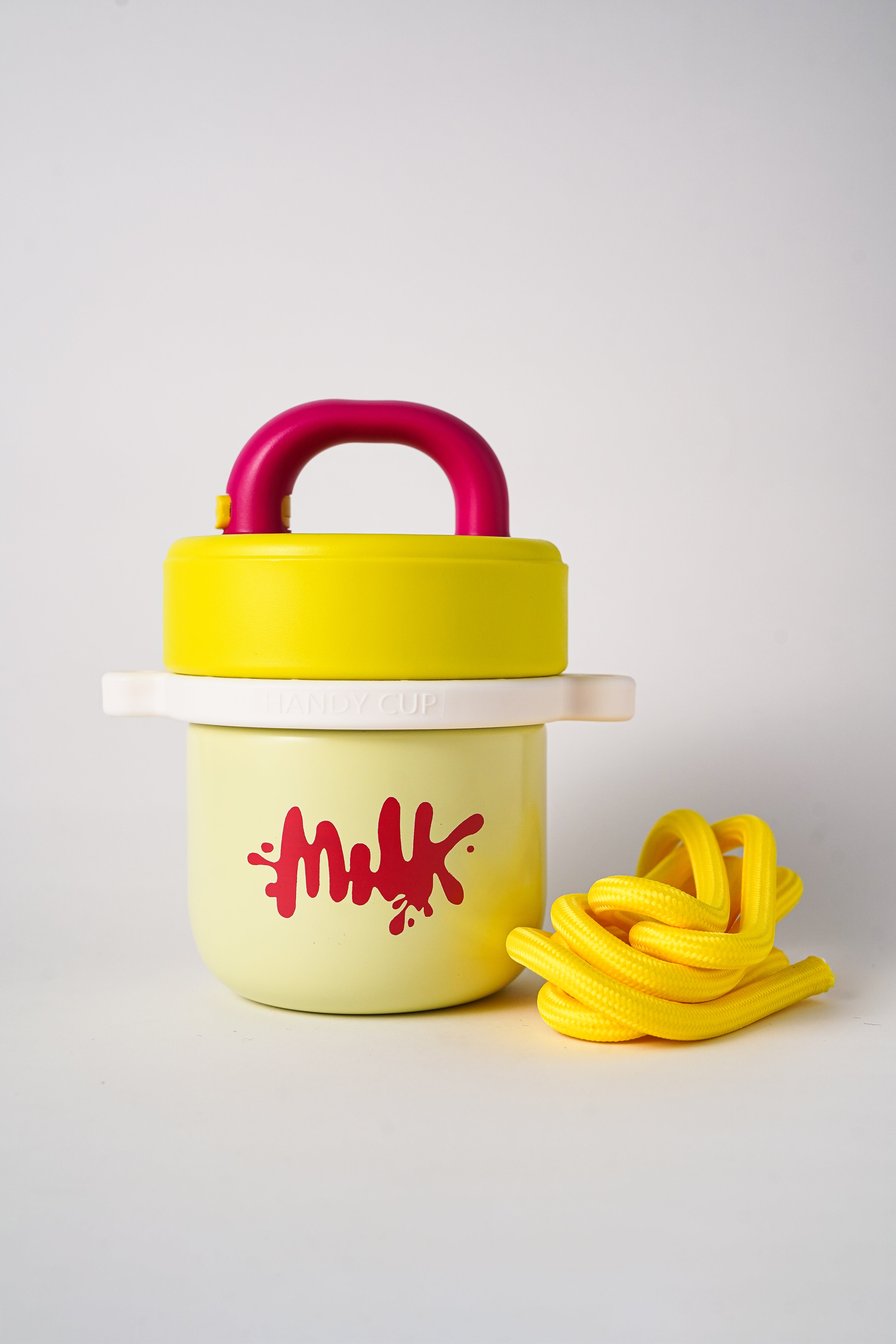 Straw Sippy Cup Water Bottle with Strap