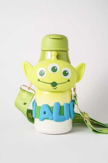Toy Story Alien Water Bottle with Strap