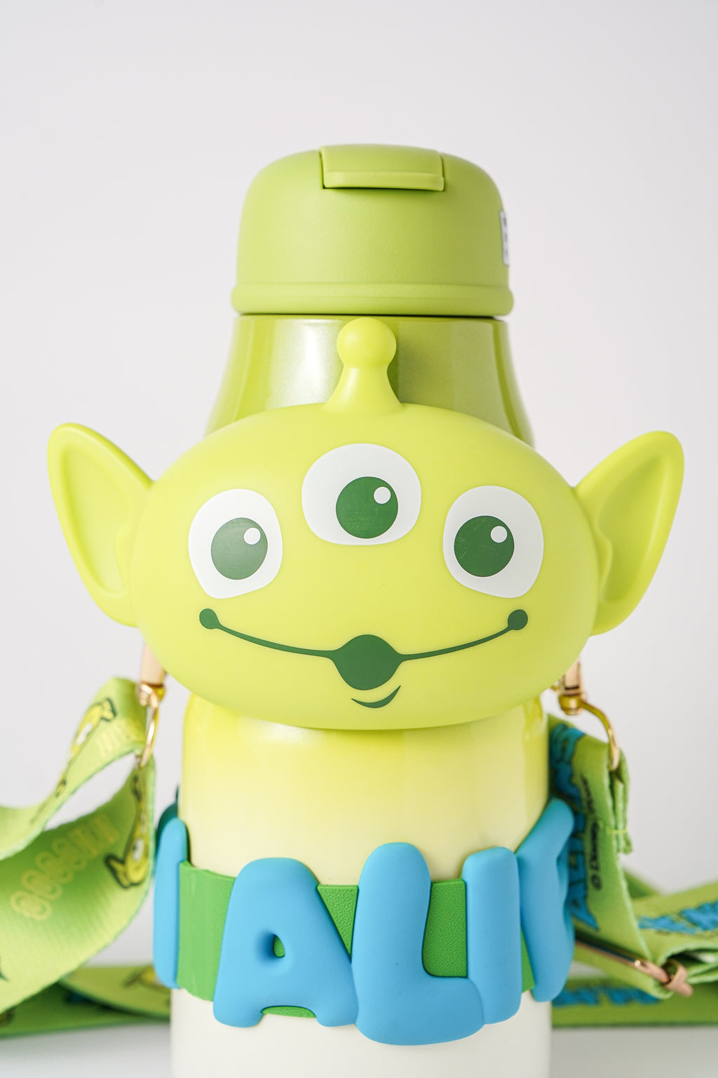 Toy Story Alien Water Bottle with Strap