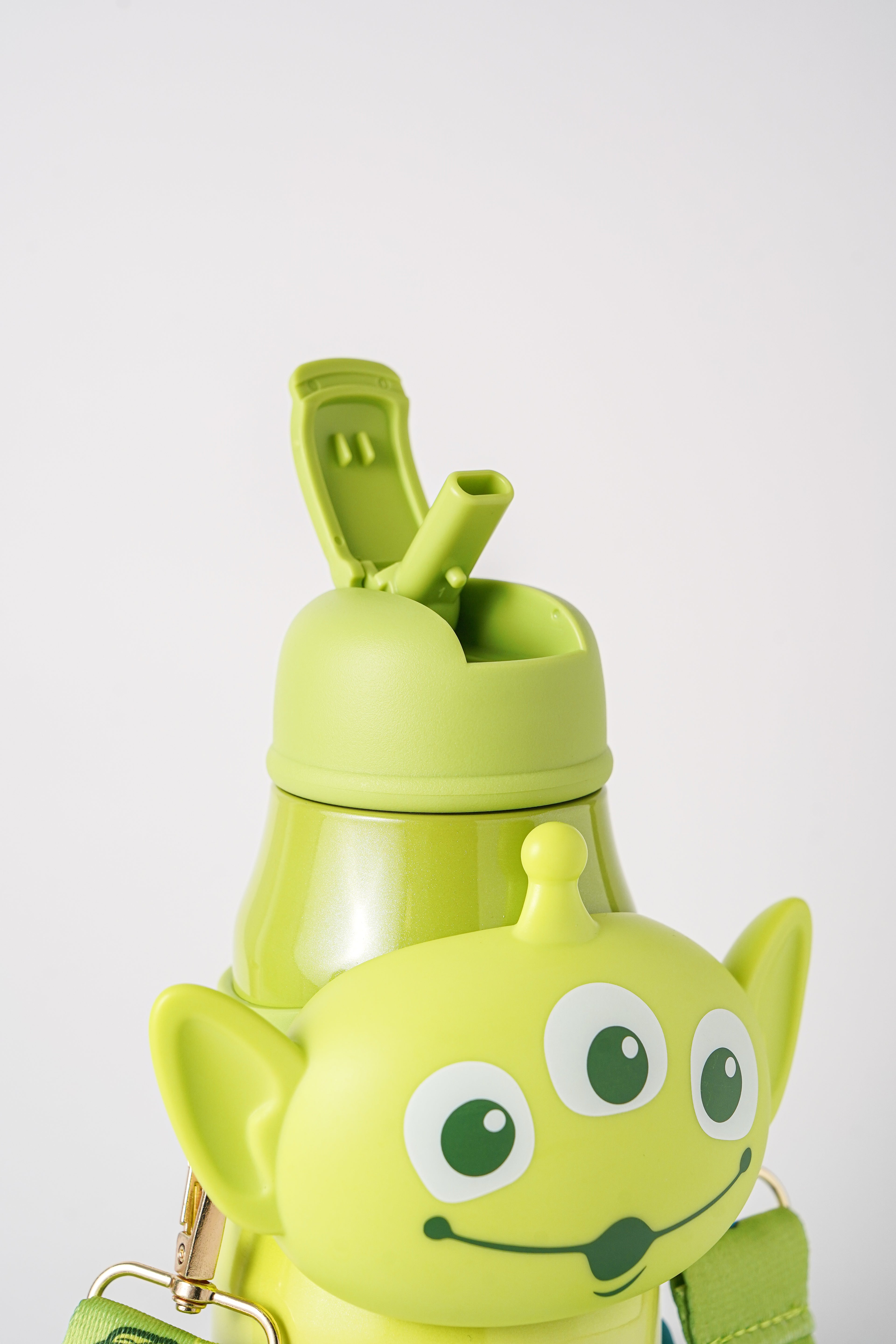 Toy Story Alien Water Bottle with Strap
