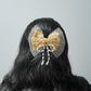 Tulle & Pearl Bow Hair Clip Elegant Girls & Women's Hair Accessory