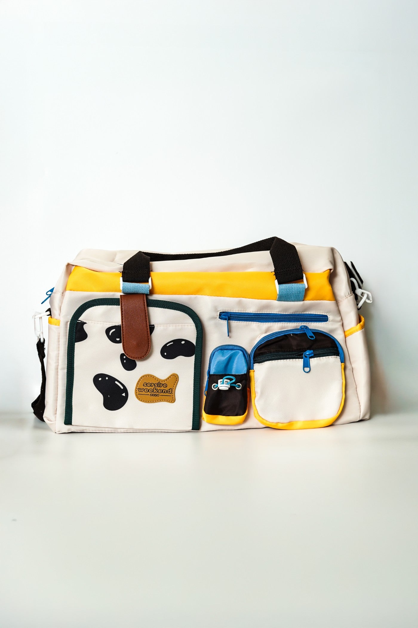 Cute Multi-Pocket Travel Duffle Bag