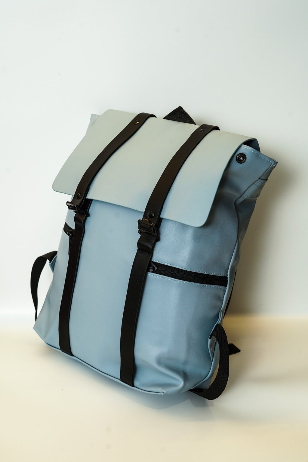 Minimal Flap Backpack with Adjustable Straps