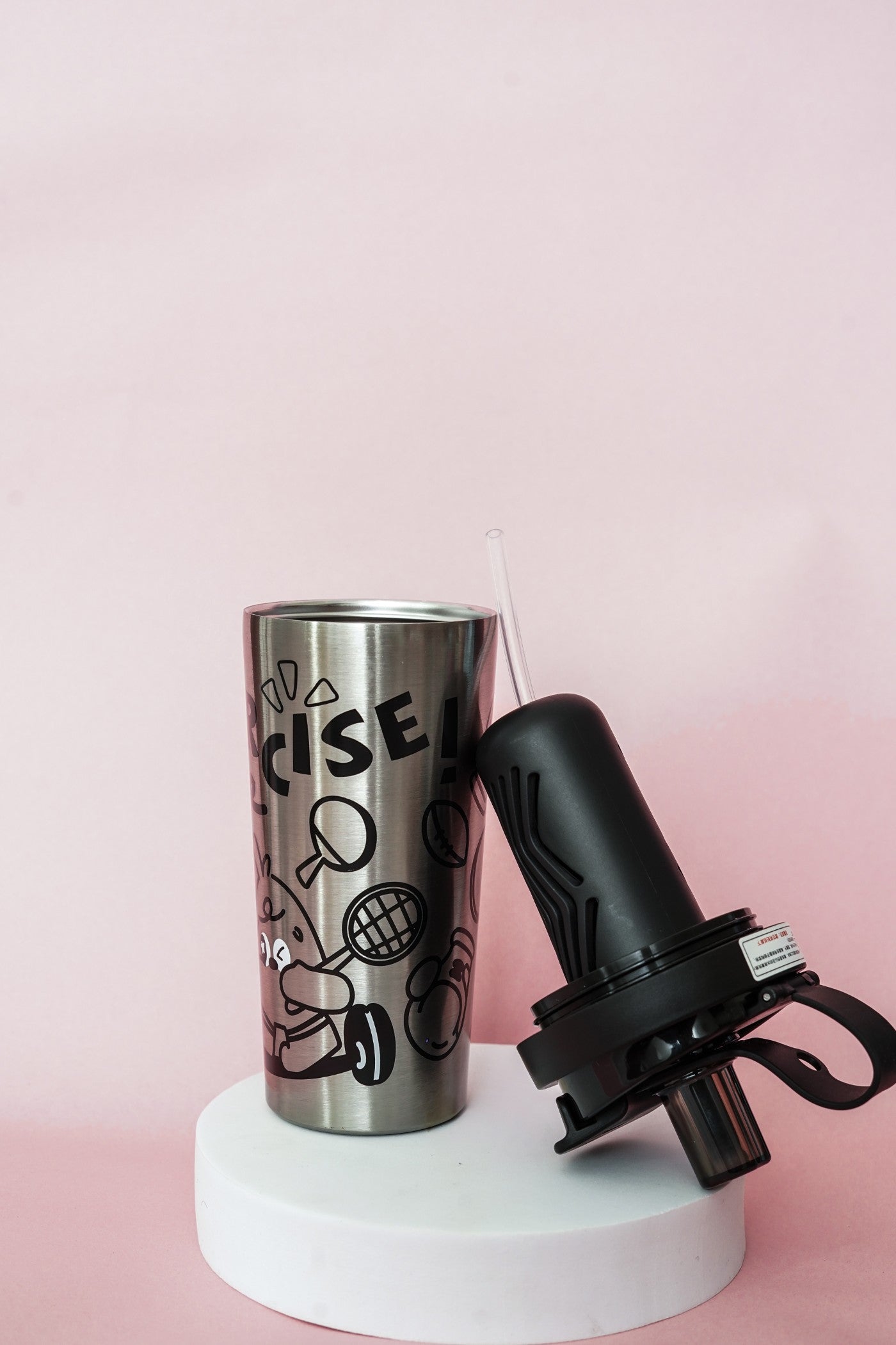 Doodle Stainless Steel Water Bottle