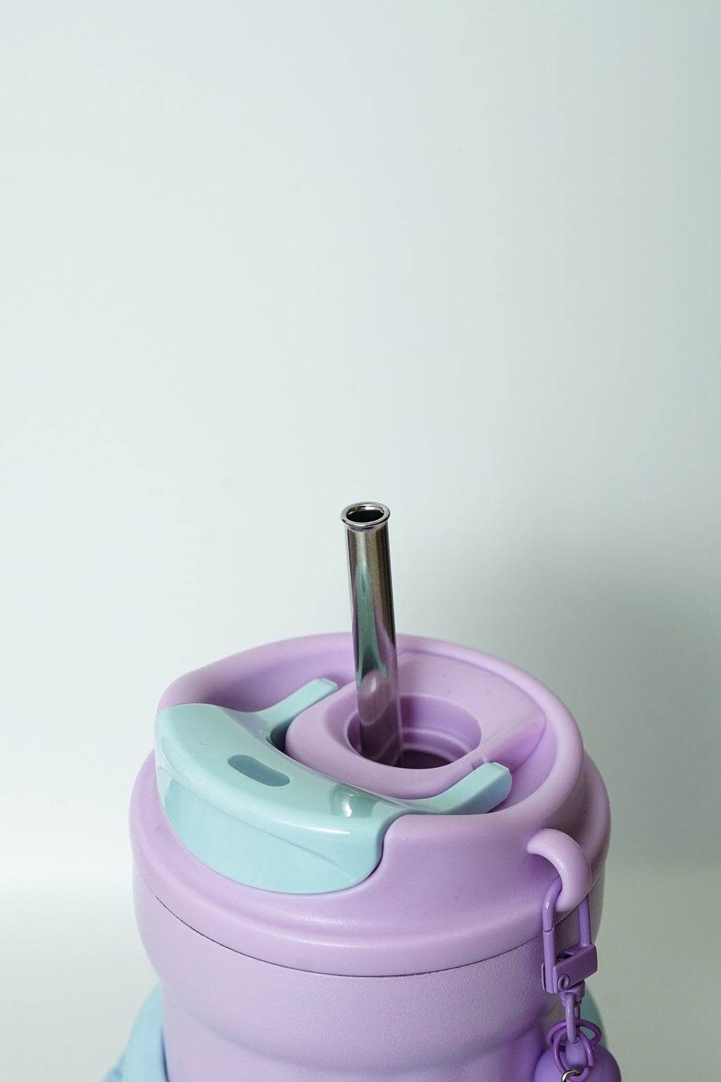 Water Bottle with Charm & Sling