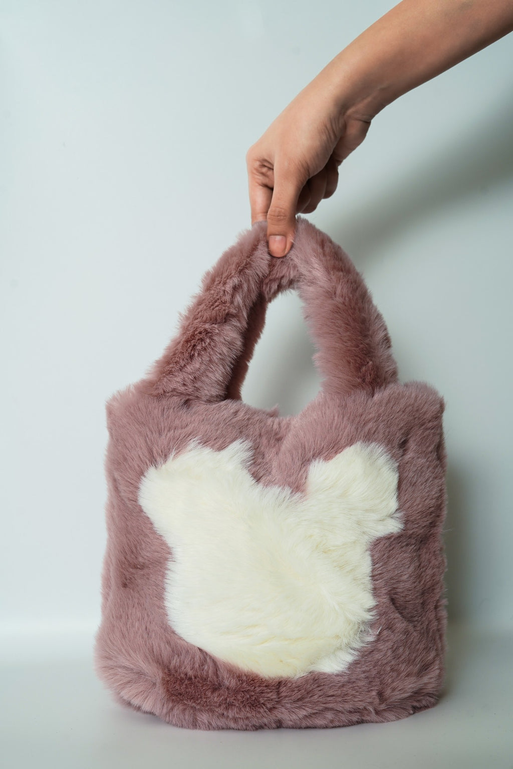 Faux Fur Mini Handbag for Women