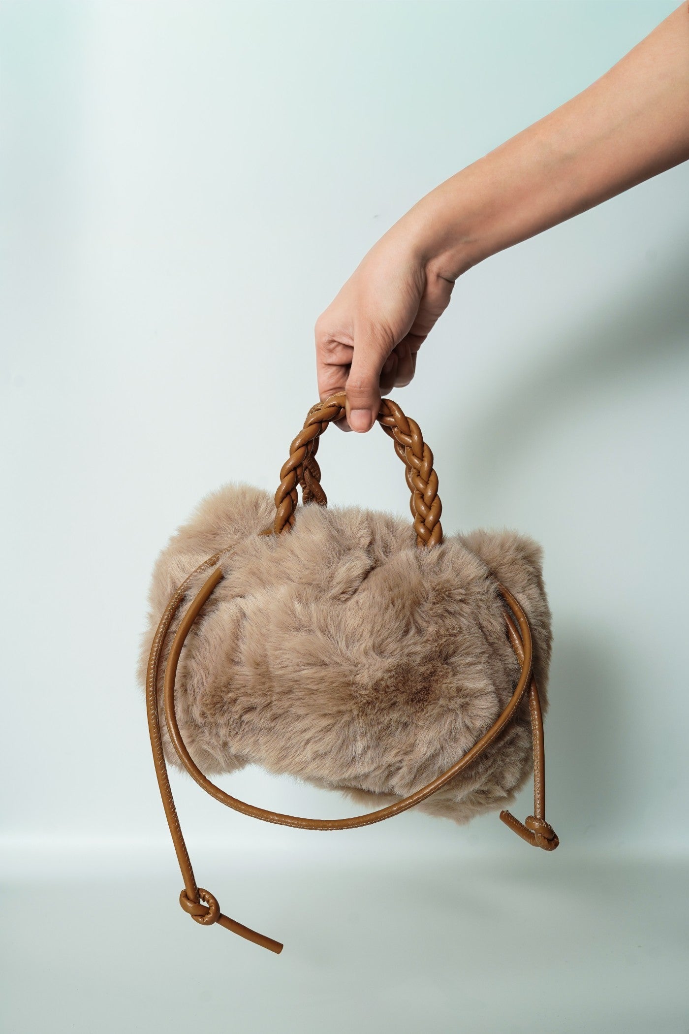 Cloudy Faux Fur Mini Handbag