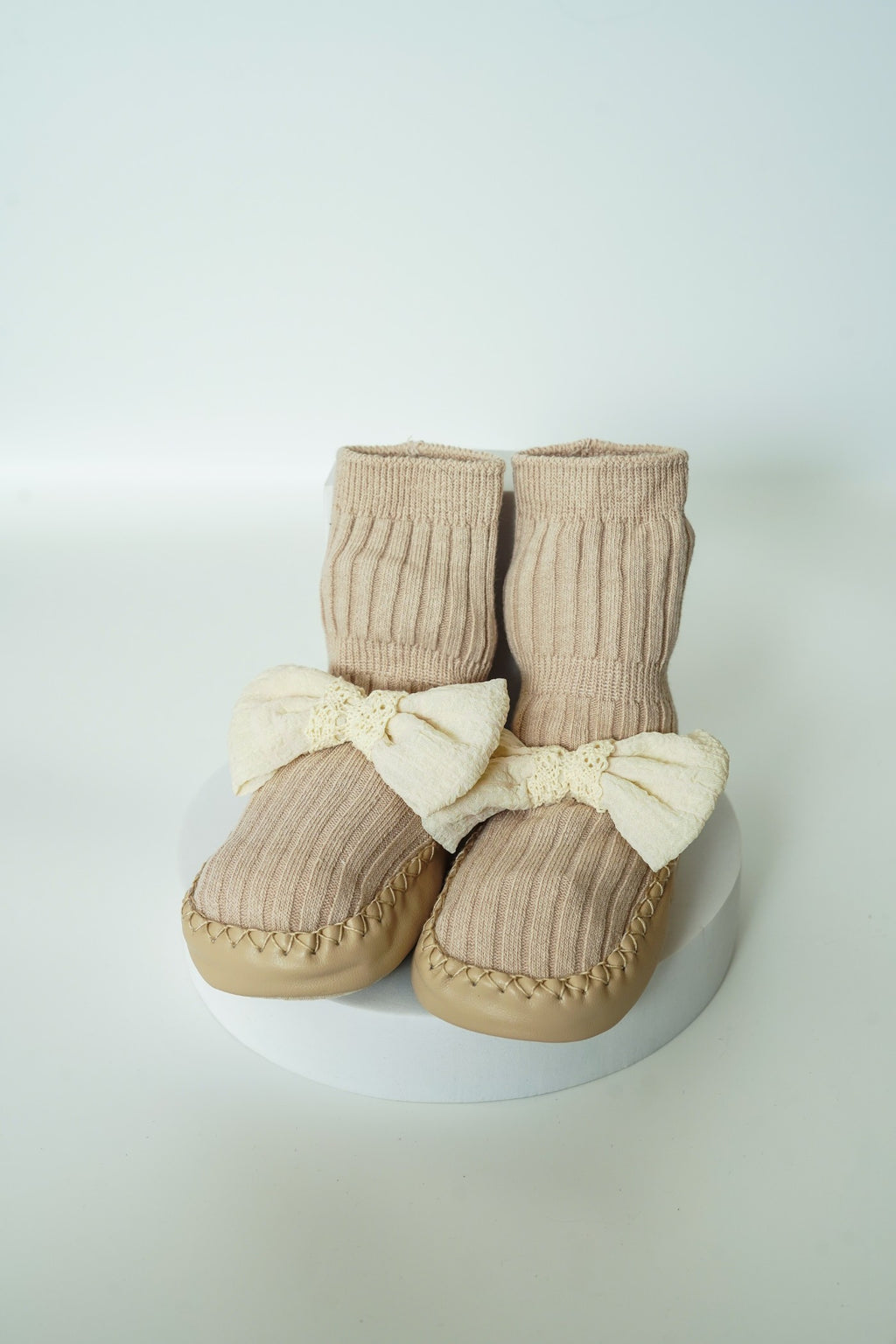 Baby Girl Bow Sock Shoes