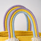 Woven tote basket