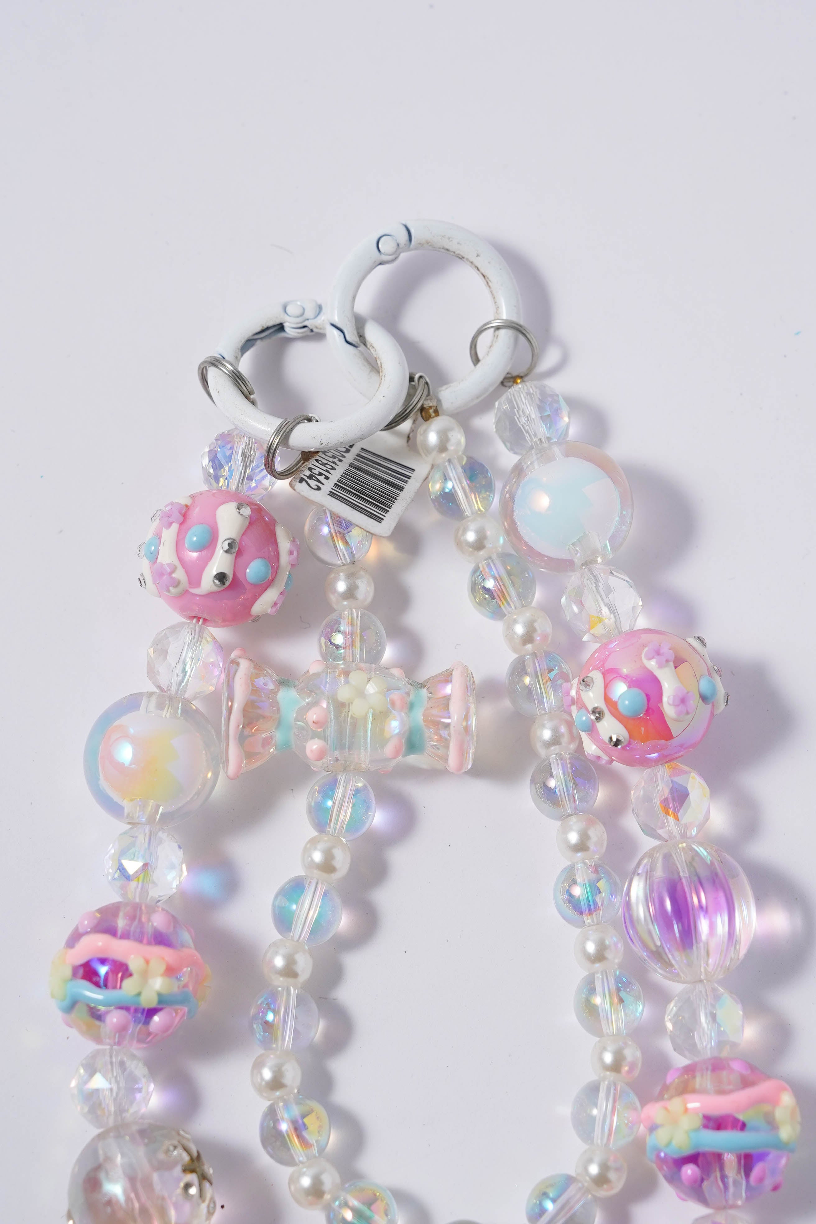 Candy Crystals Beaded Charm