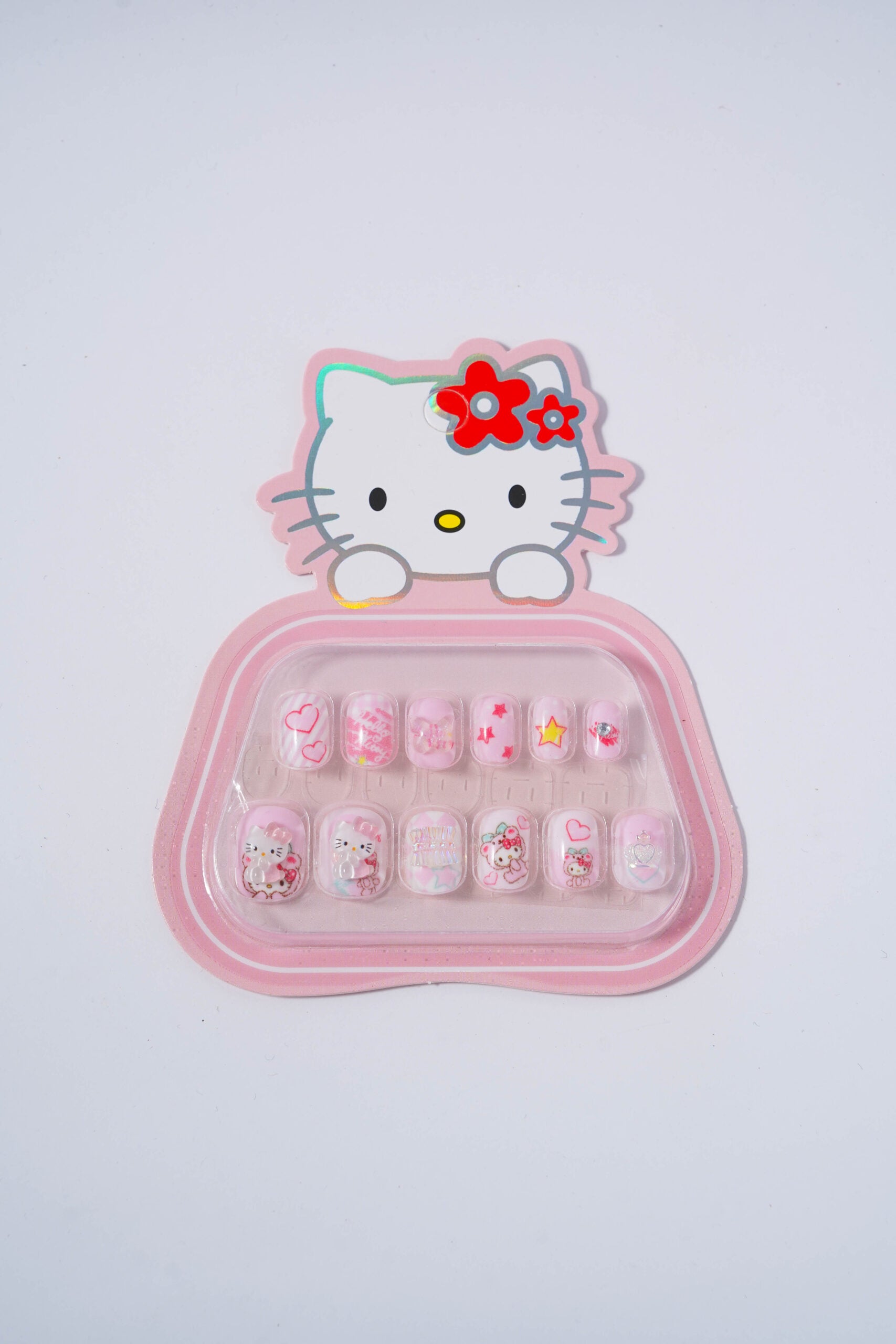 Hello Kitty Nails