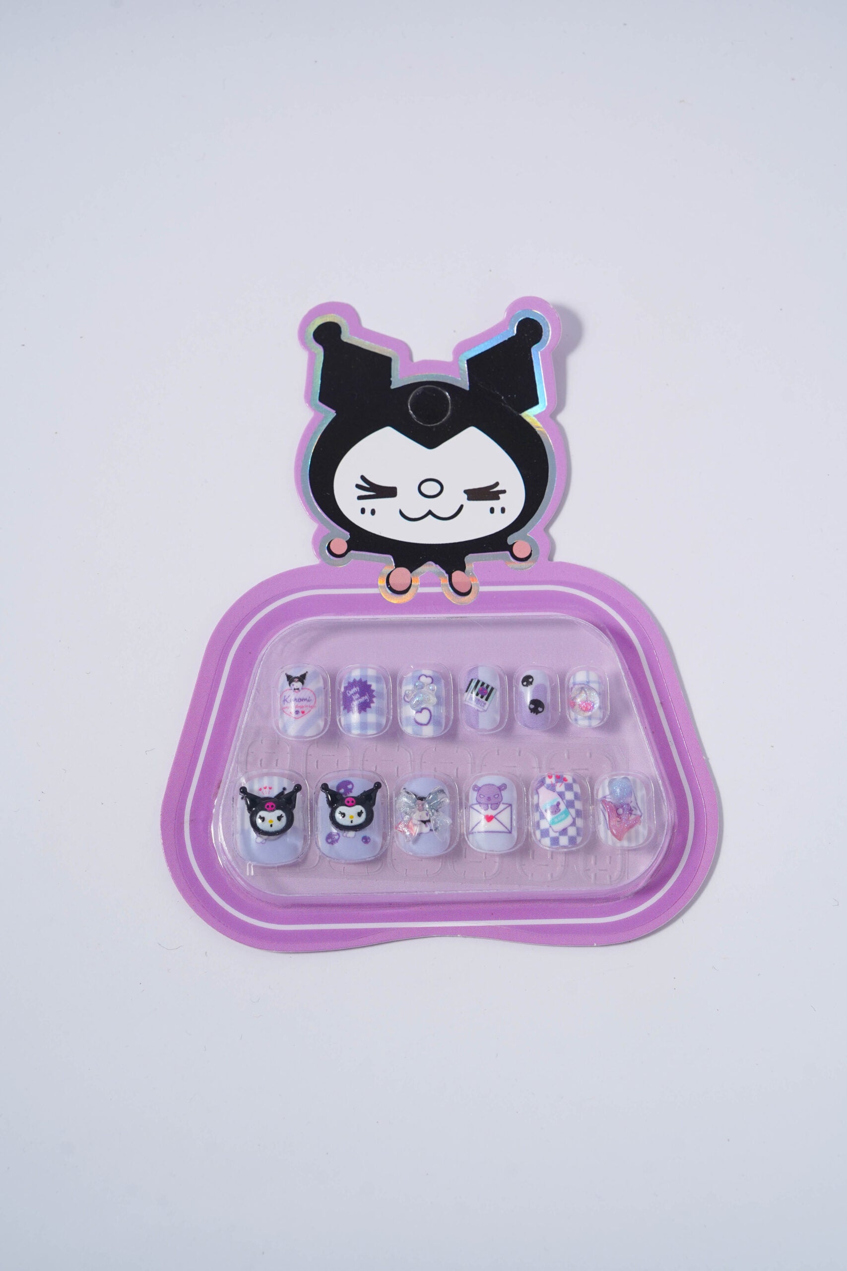 Kuromi 3D nails