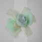 Floral Alligator Clip with Ribbon Bow Stylish Hair Accessory for Girls