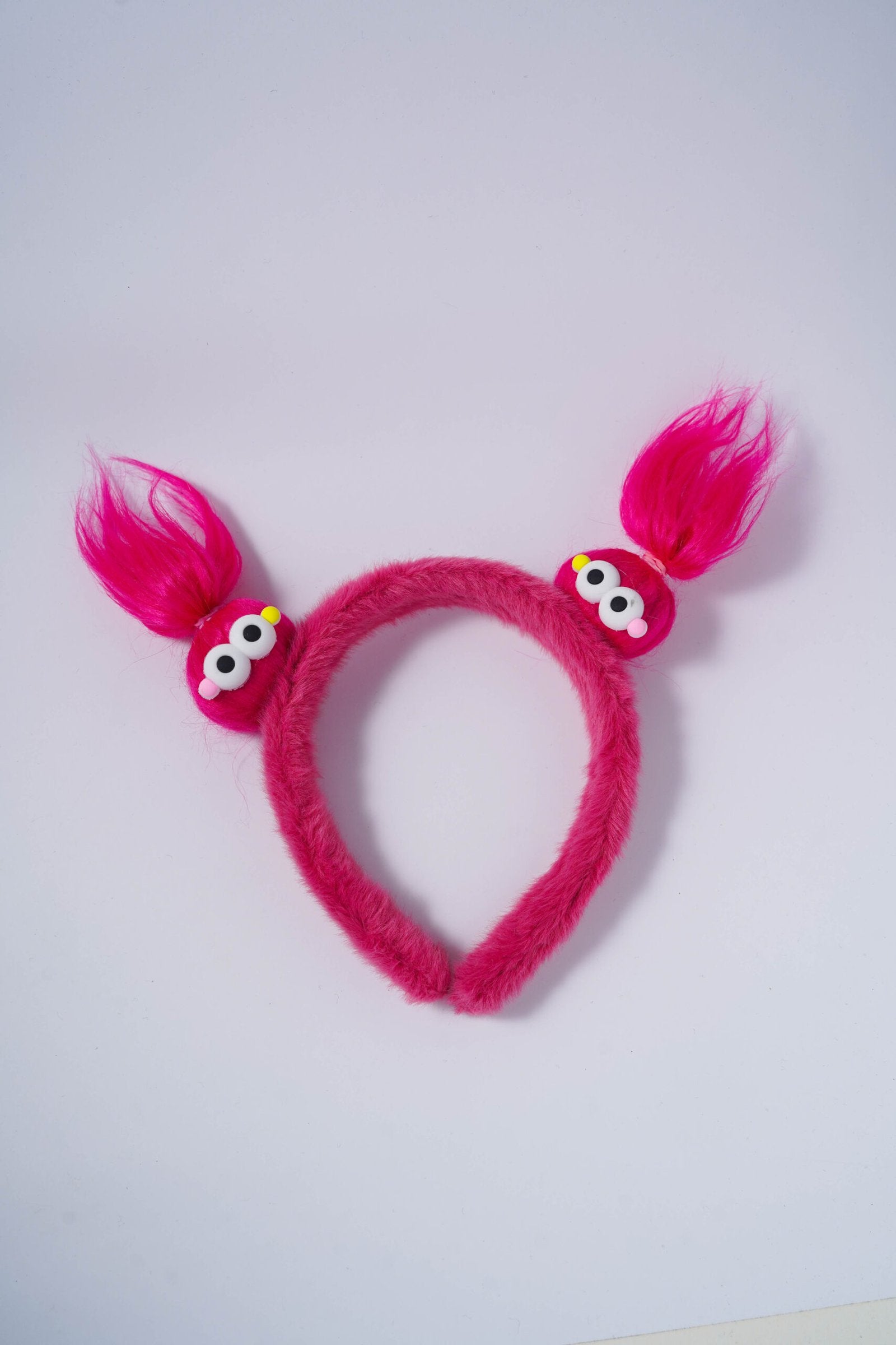 Furry Monster Fun & Fluffy Headband with Star & Eyes
