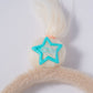 Furry Monster Fun & Fluffy Headband with Star & Eyes