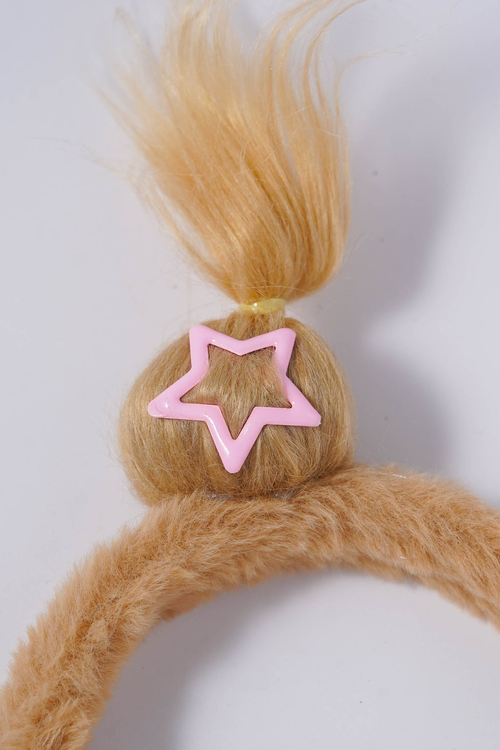 Furry Monster Fun & Fluffy Headband with Star & Eyes