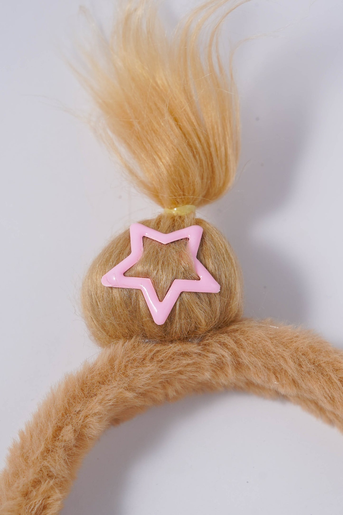 Furry Monster Fun & Fluffy Headband with Star & Eyes