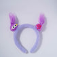Furry Monster Fun & Fluffy Headband with Star & Eyes