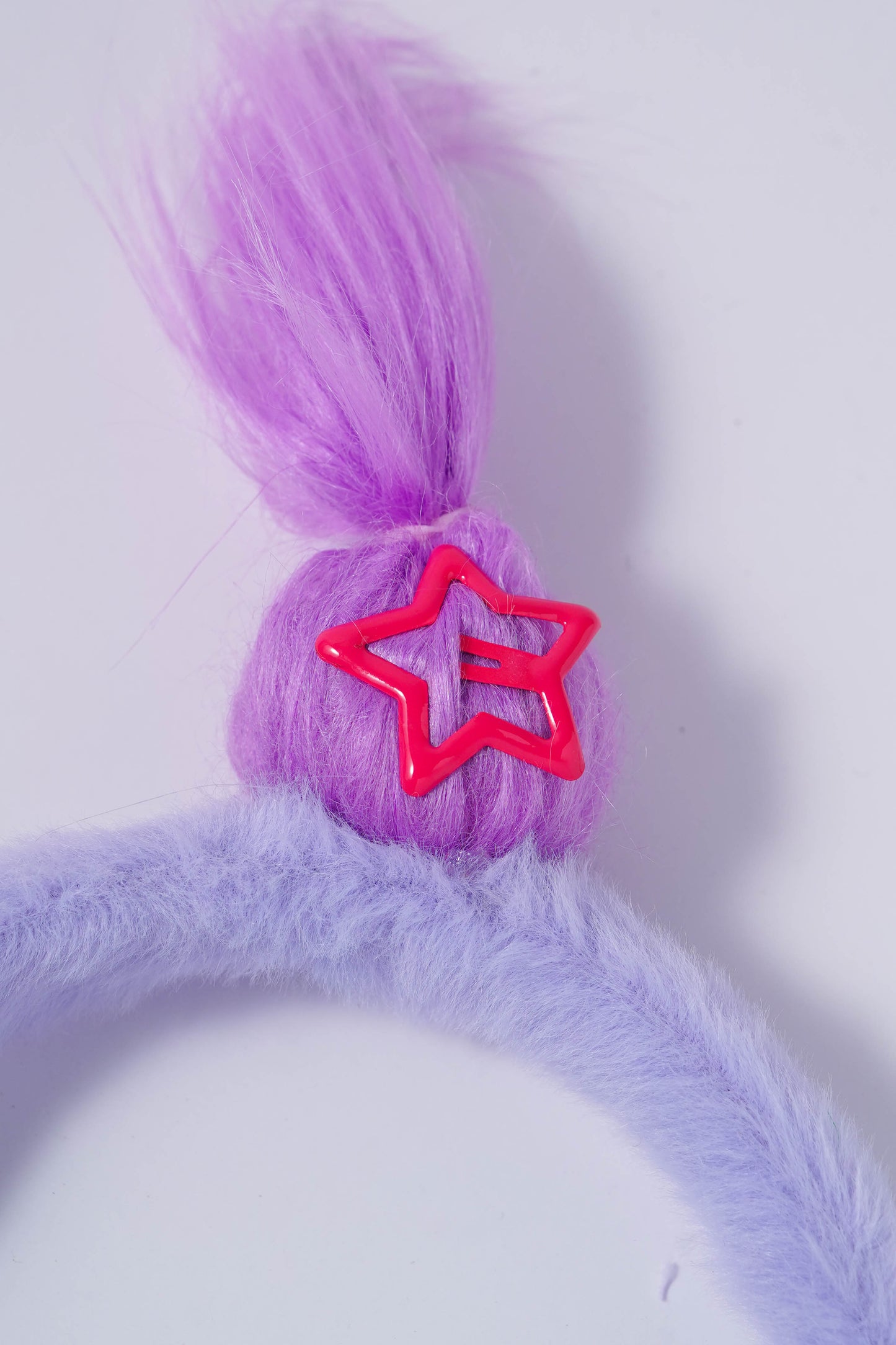 Furry Monster Fun & Fluffy Headband with Star & Eyes