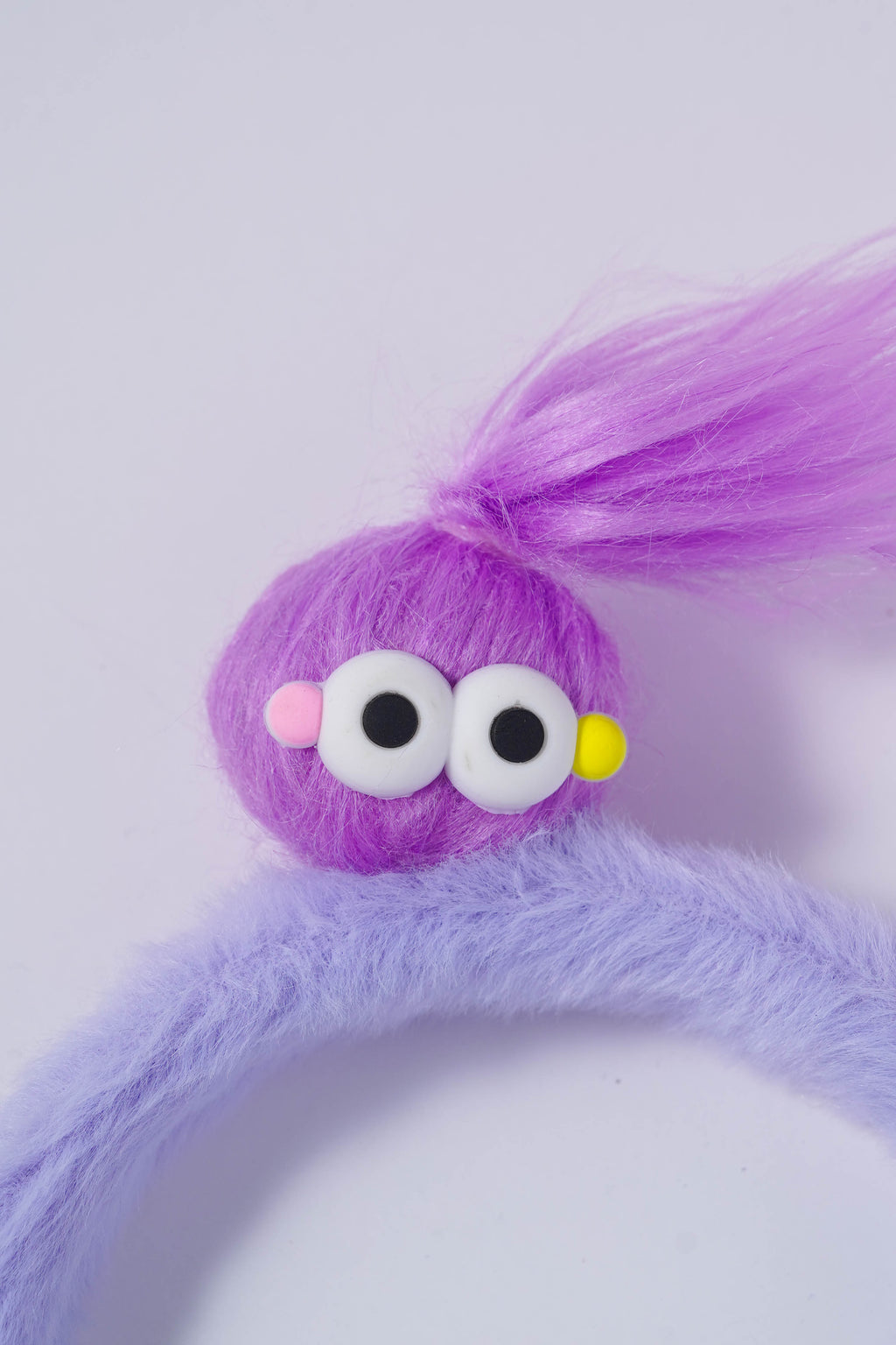 Furry Monster Fun & Fluffy Headband with Star & Eyes