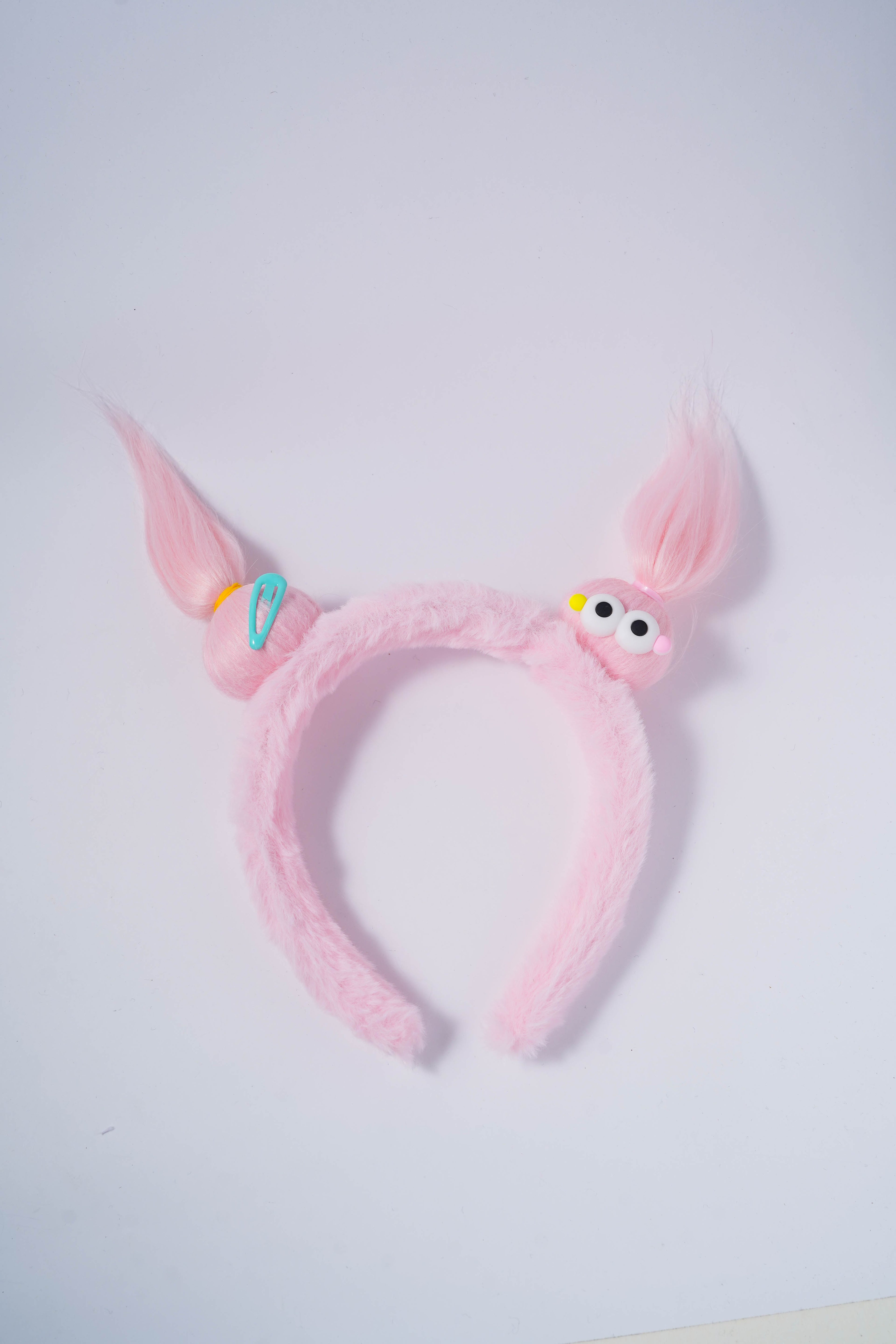 Furry Monster Fun & Fluffy Headband with Star & Eyes