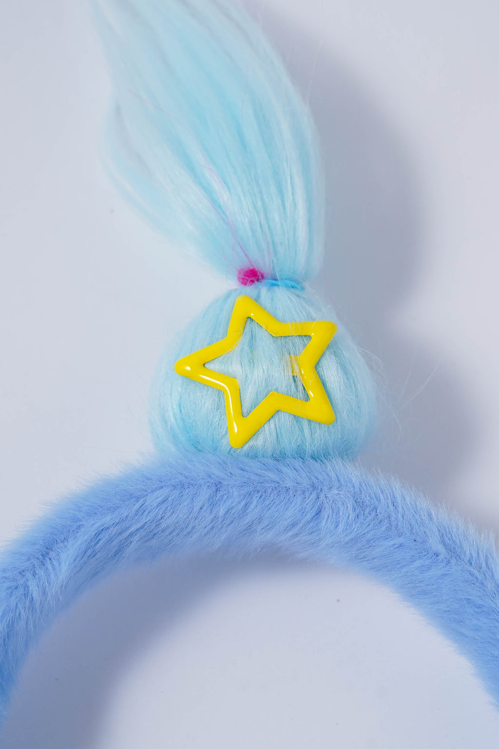 Furry Monster Fun & Fluffy Headband with Star & Eyes