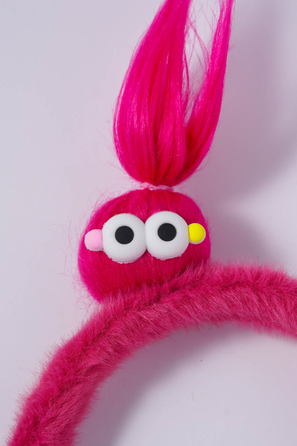 Furry Monster Fun & Fluffy Headband with Star & Eyes