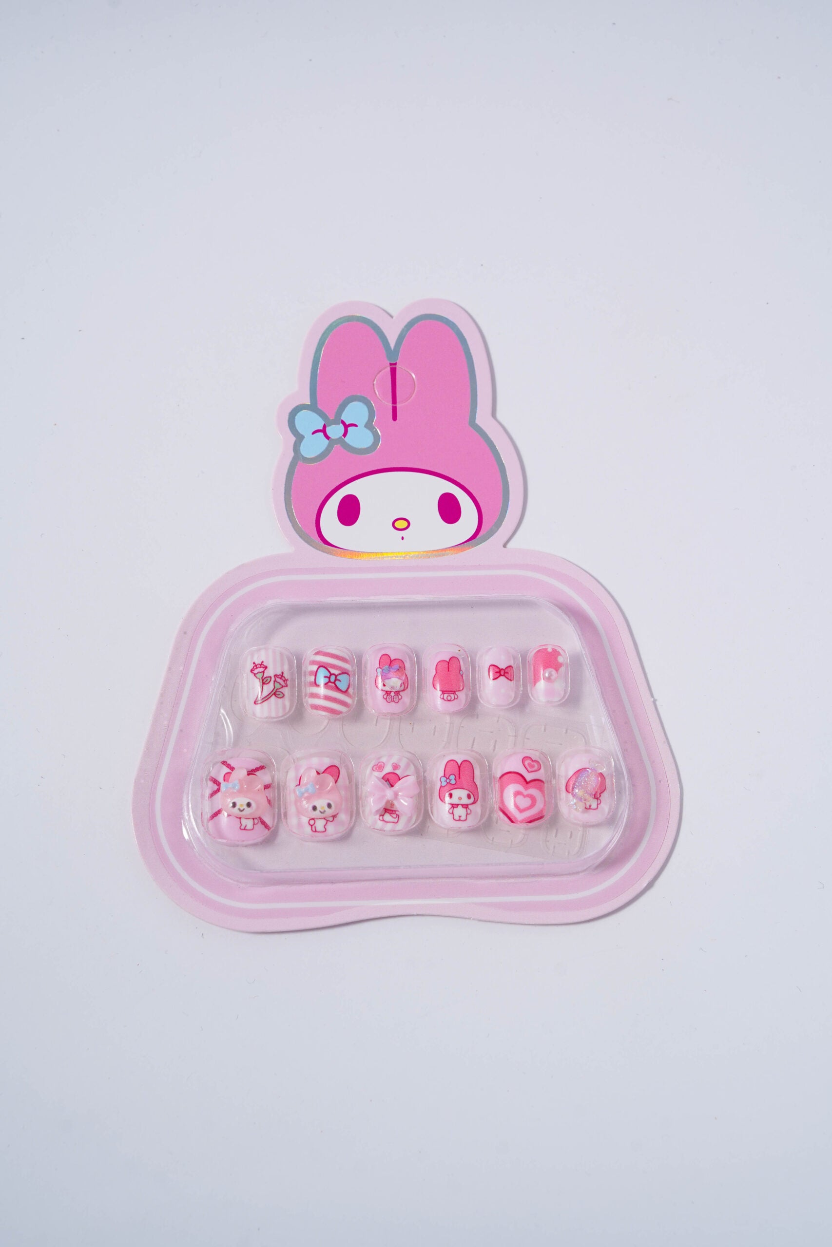 My Melody 3D nails