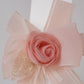 Floral Alligator Clip with Ribbon Bow Stylish Hair Accessory for Girls