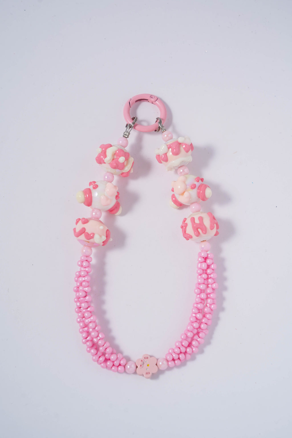 Pastel Beaded Charm