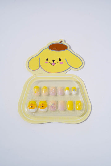 Pompompurin 3d nails
