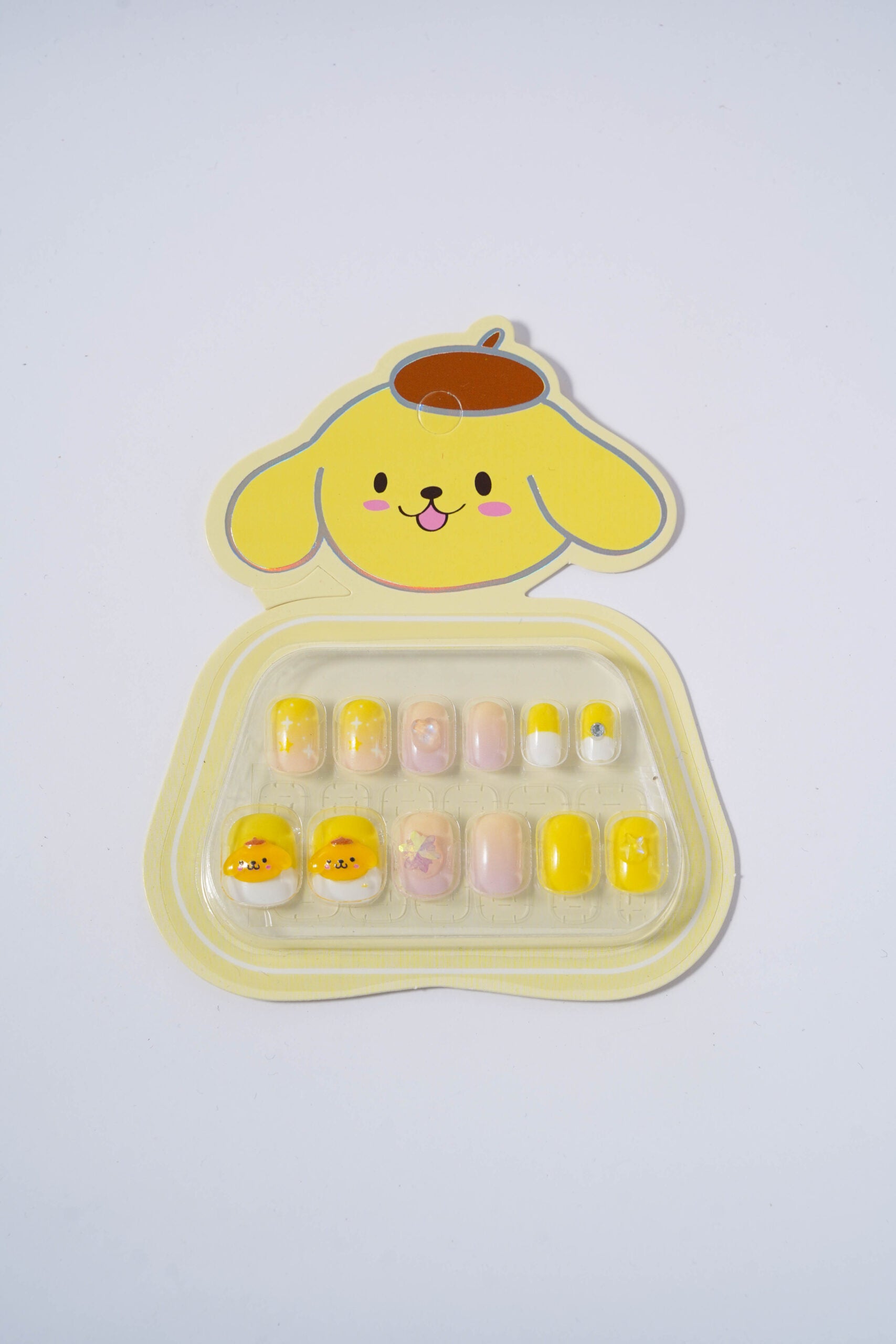 Pompompurin 3d nails