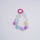 Bow & Crystal Beaded Phone Charm