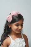 Bow Headband Pearl & Net Design