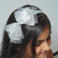 Bow Headband Pearl & Net Design