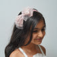Bow Headband Pearl & Net Design