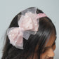 Bow Headband Pearl & Net Design