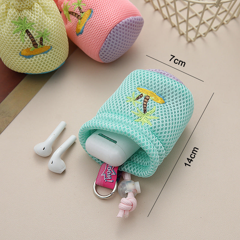 Tropical Mesh Soap Saver Pouch