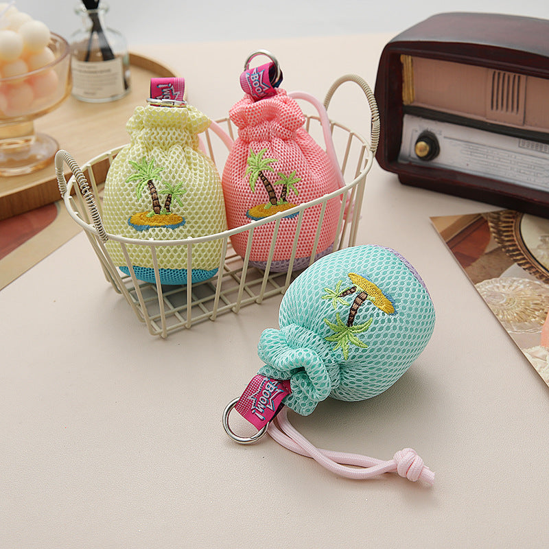 Tropical Mesh Soap Saver Pouch