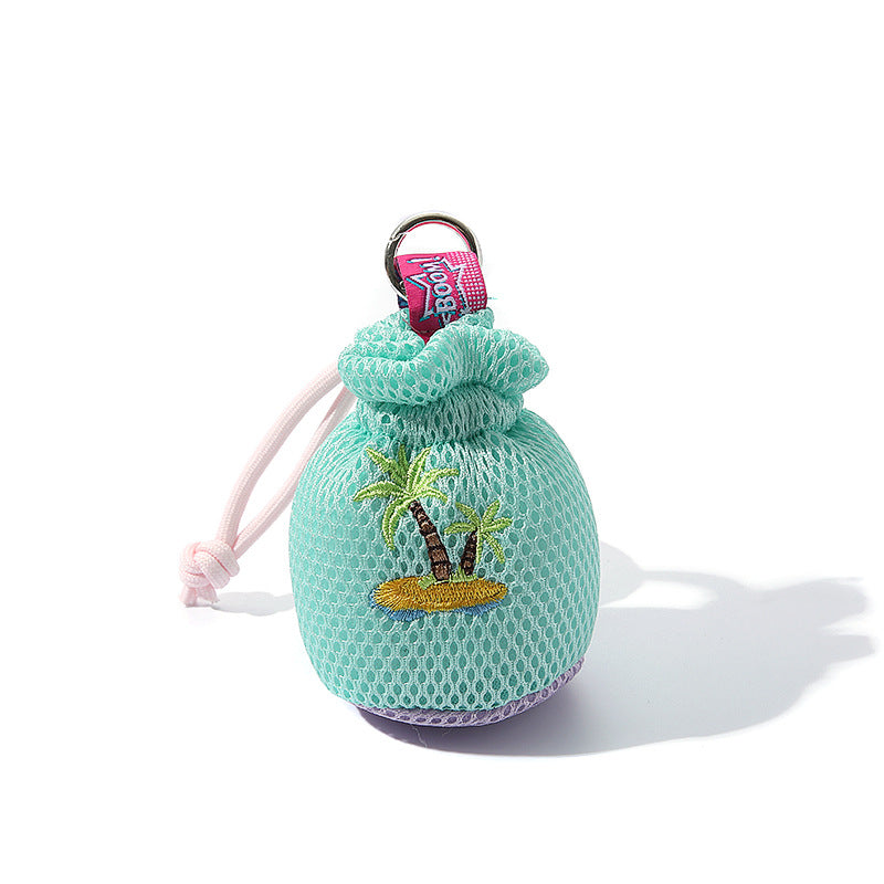Tropical Mesh Soap Saver Pouch